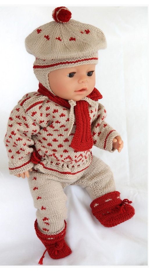 Elegant clothes for Baby born doll