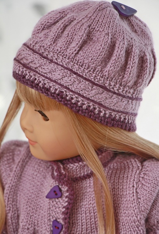 Doll Dress Knitting Pattern