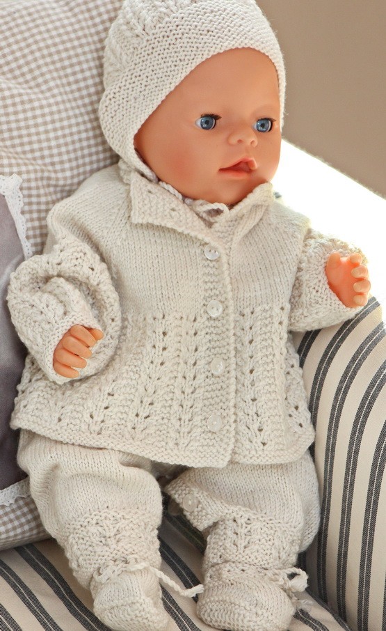 knitting patterns for baby dolls
