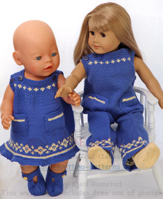 dukkeklær til baby born oppskrifter