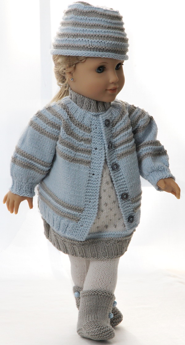 18 doll knitting patterns | knitting patterns for 18 inch ...