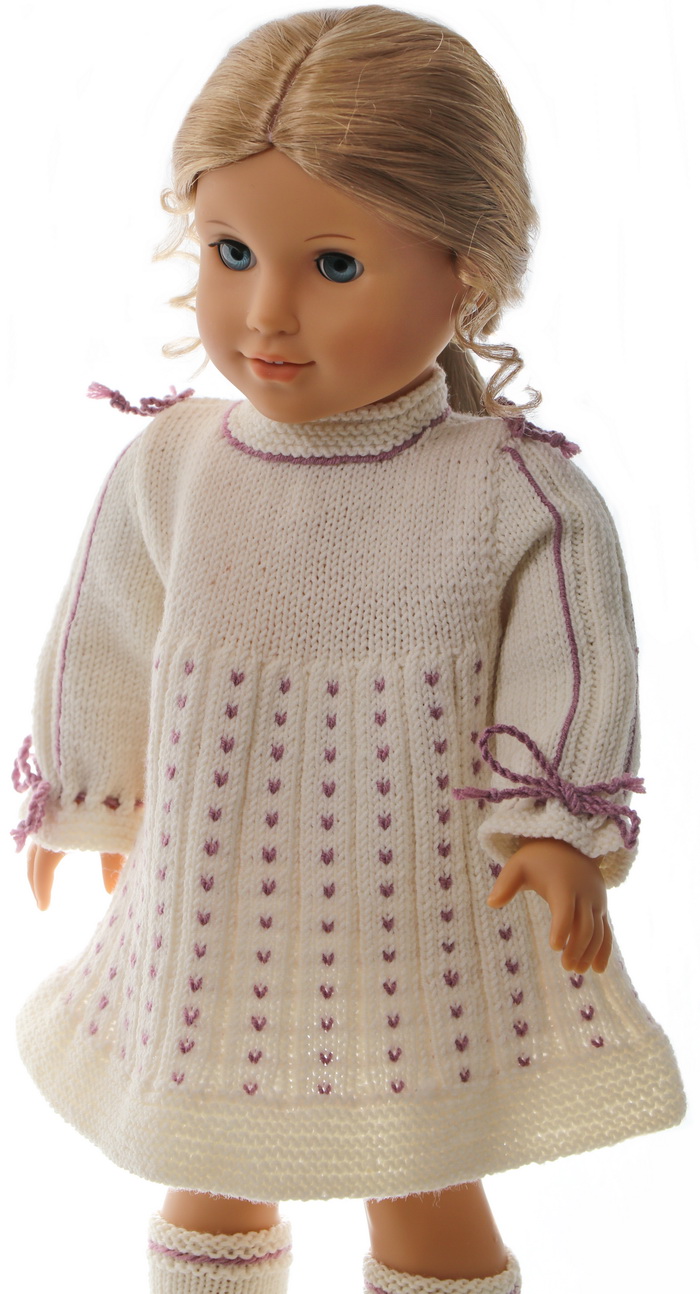 Knitting patterns dolls clothes