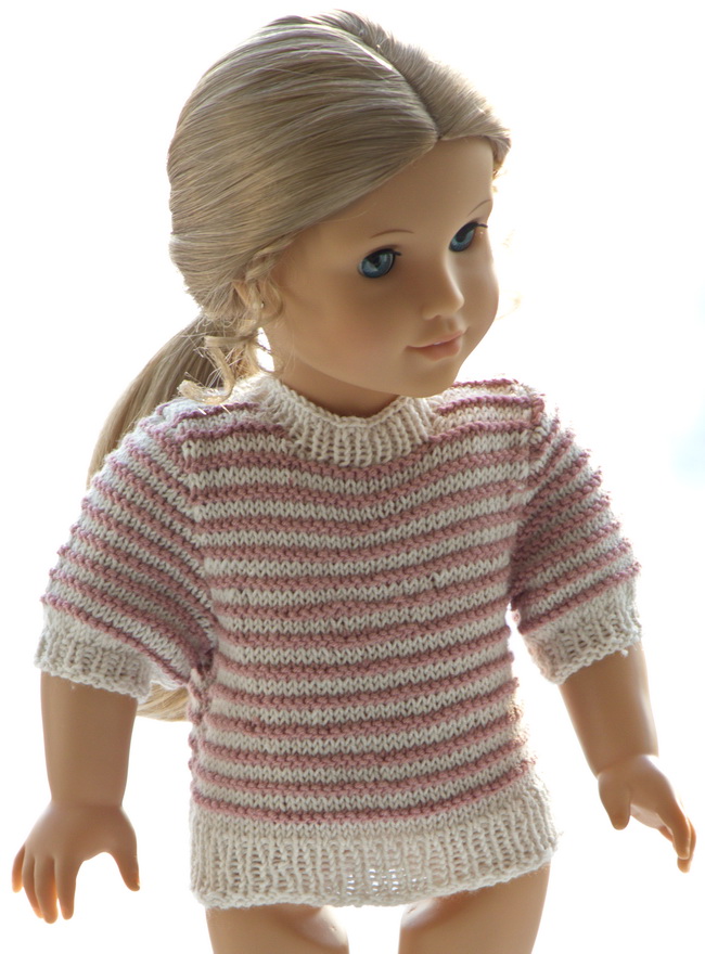 Knitting american girl doll clothes