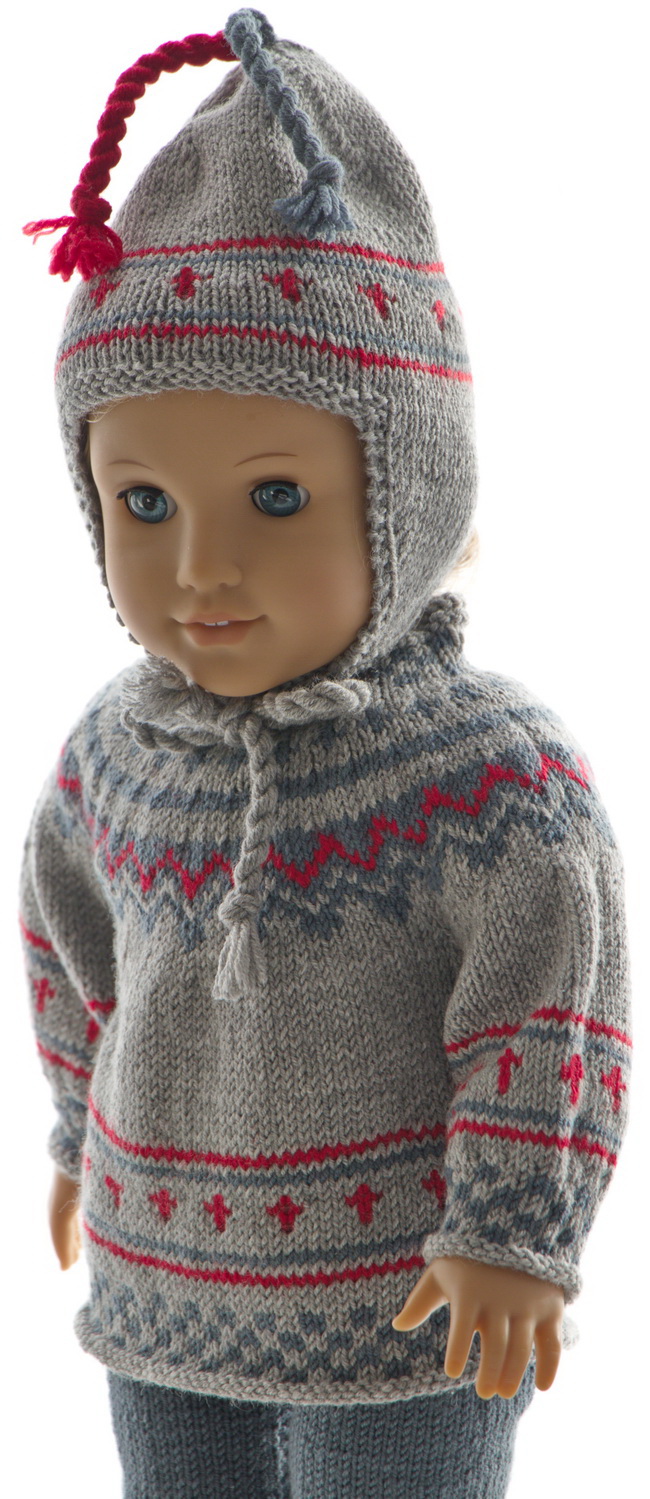 Knitting pattern for American Girl doll