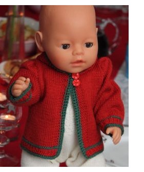 free knitted doll clothes pattern