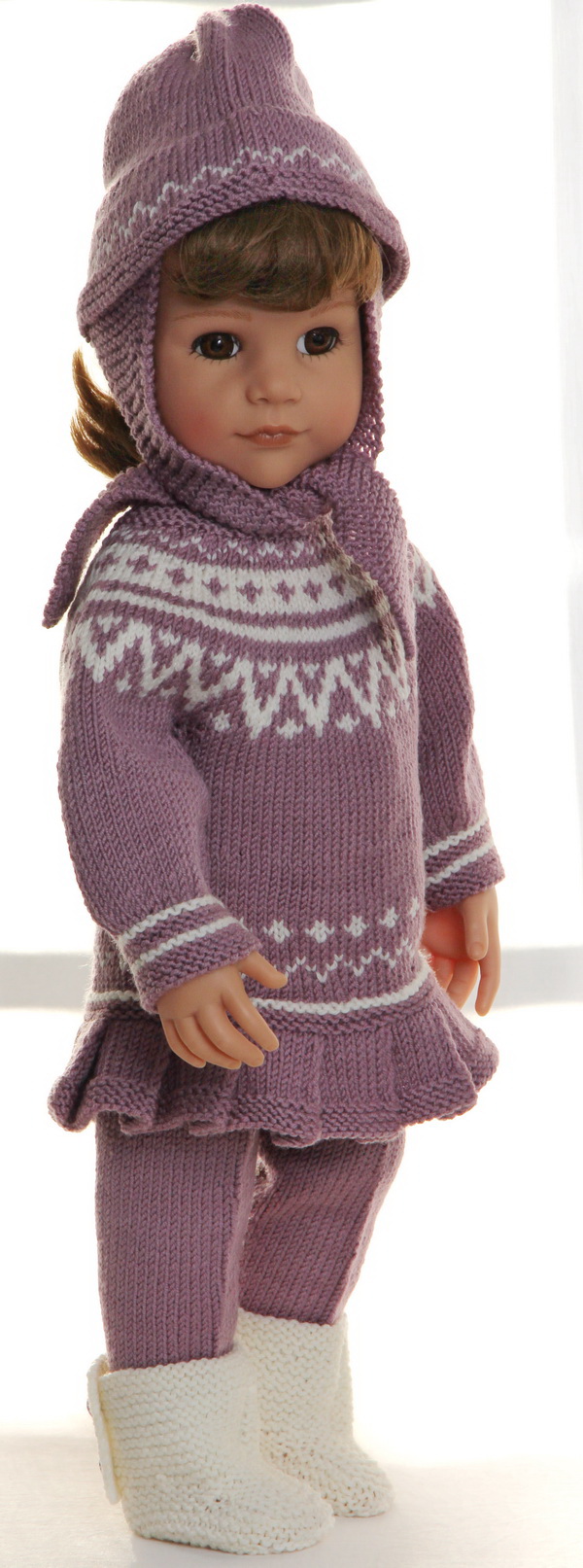 18 inch doll knitting patterns