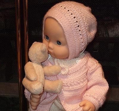 free knitting pattern for 12 inch baby doll