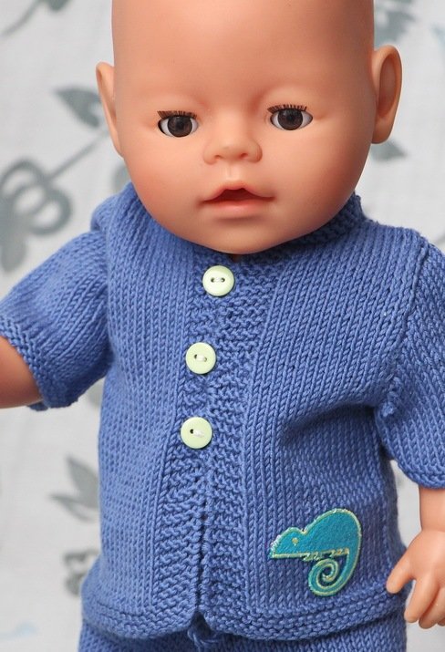Baby dolls clothes knitting patterns