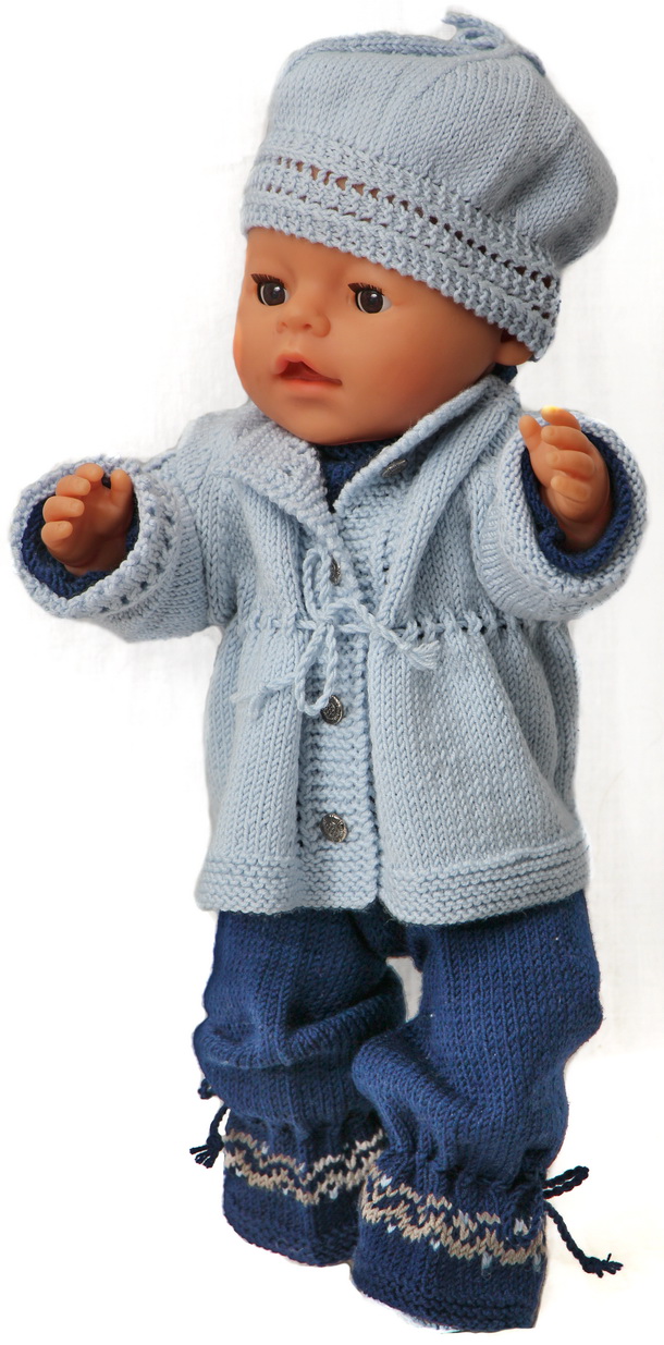 Knitting pattern for baby born