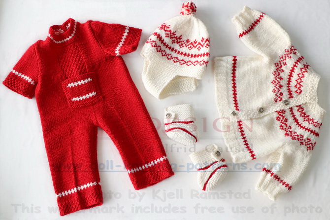 Knitting pattern for dolls clothes