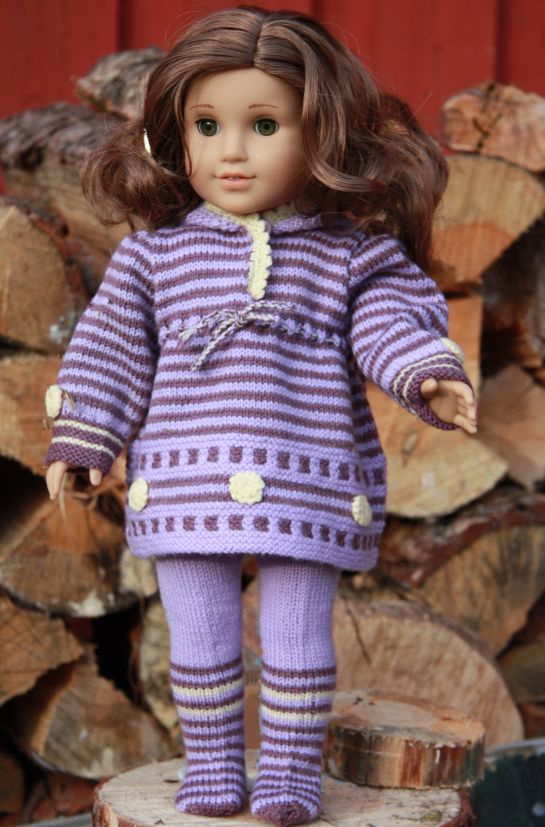 Modell 0042 MONA KRISTIN - pattern for American Girl doll.