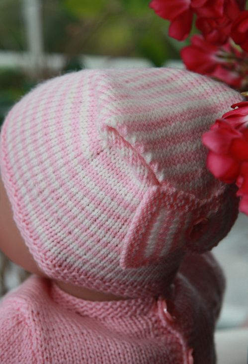 Model 0043 SARA - baby doll knitting pattern.