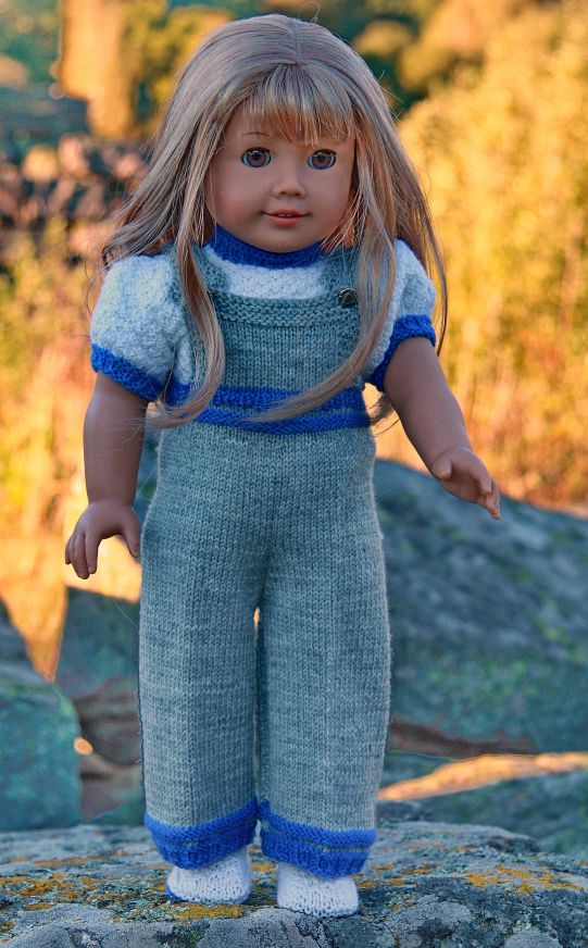 Målfrids allerneuestes Design für Puppenstrickmuster