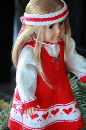 Puppenkleider stricken American girl doll