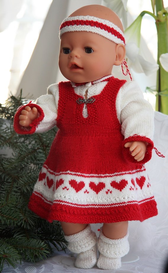 doll knitting pattern