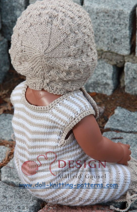 American Girl doll knitting patterns. Designer: Malfrid Gausel