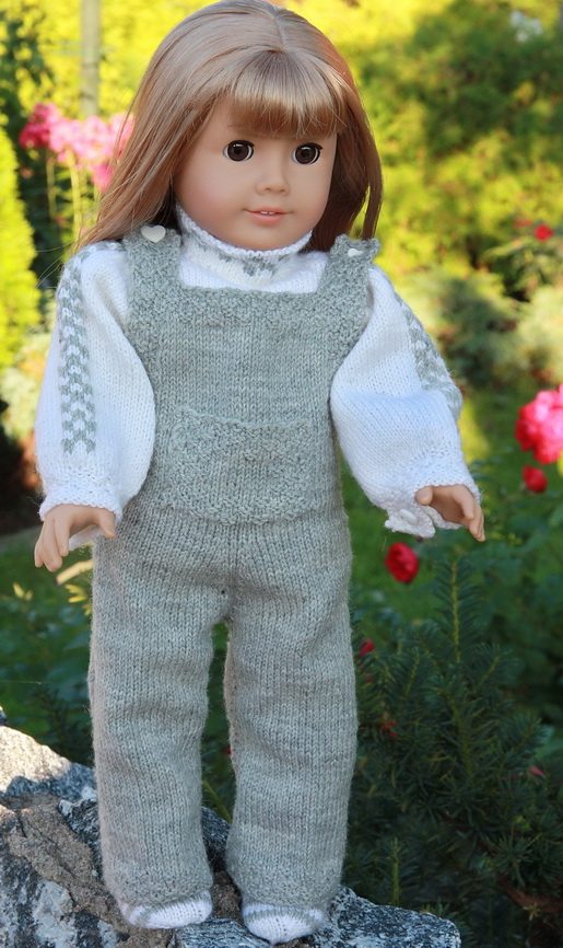 Knit doll clothes - Design 0062D LARS & LENE