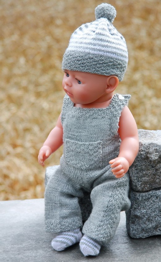 Knit doll clothes - Design 0062D LARS & LENE