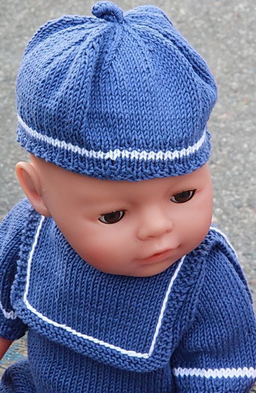 Knitting patterns for dolls clothes - Design 0063D NIRI & VILJA