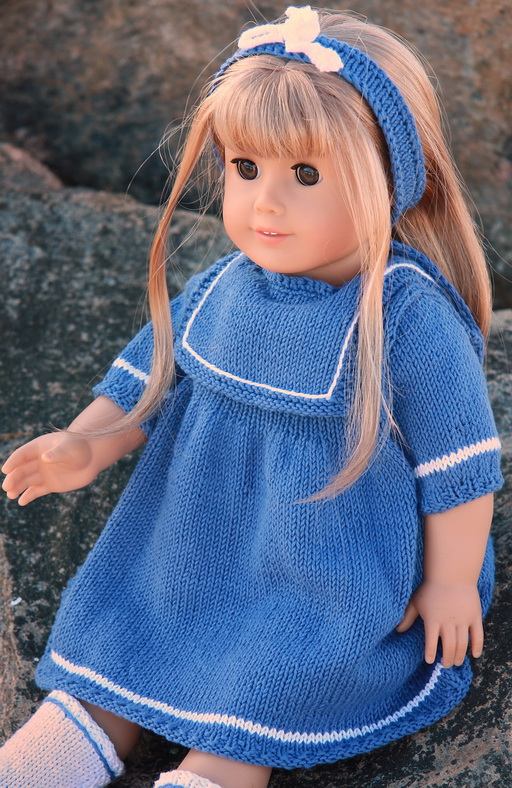 Knitting patterns for dolls clothes - Design 0063D NIRI & VILJA