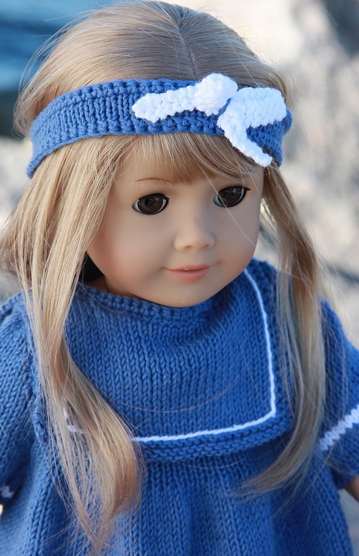 Fun to Knit Doll Clothes - Knitting Pattern - 1-2-3 Stitch!