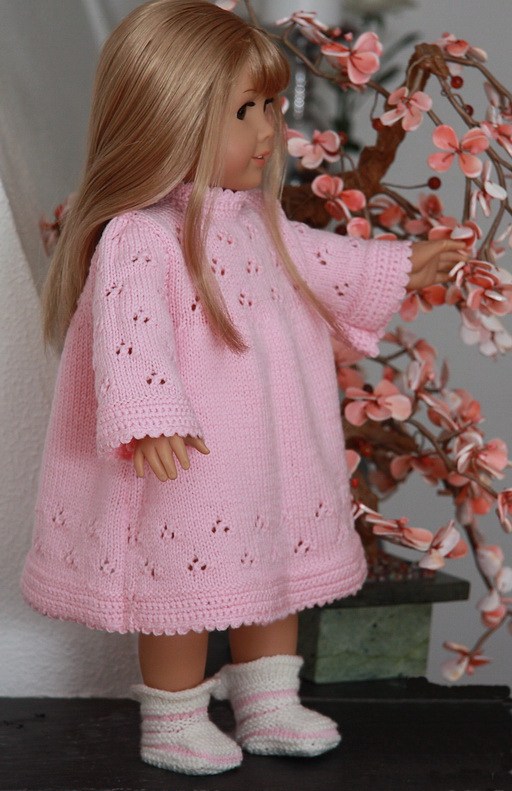 A little doll clothes materspiece in pink