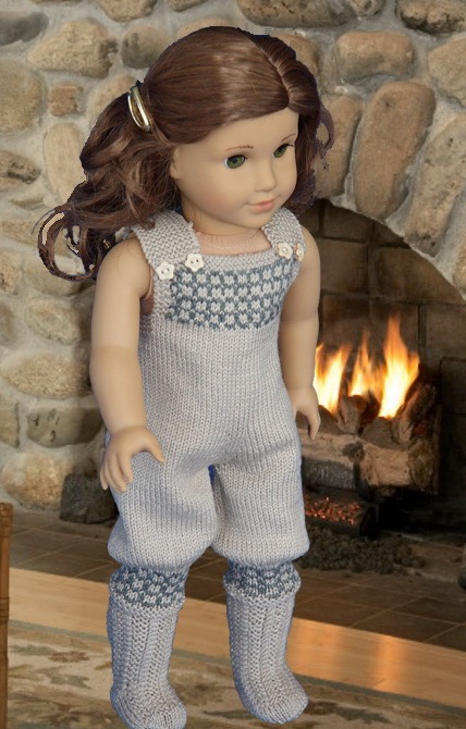 Knitting patterns for dolls clothes - Design 0063D NIRI & VILJA