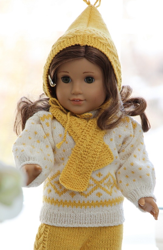 Knitting patterns 
for dolls dresses