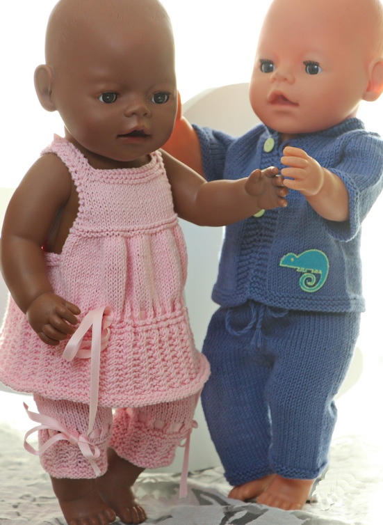 Baby Dolls Clothes Knitting Patterns