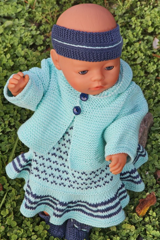 Maalfrid Gausel's Dolls clothes knitting patterns