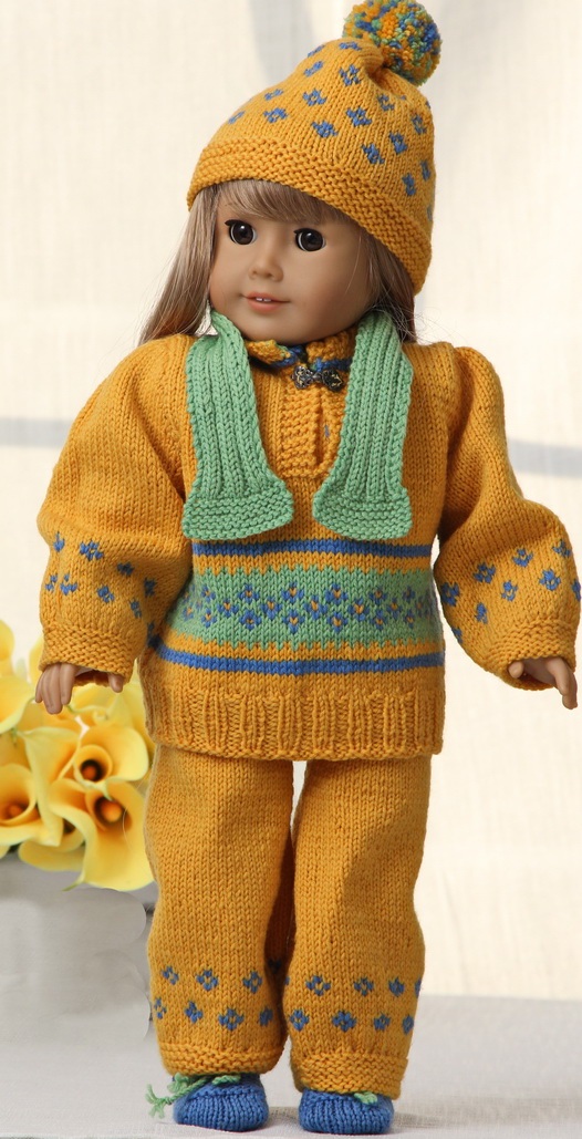 american girl knitting patterns sweater