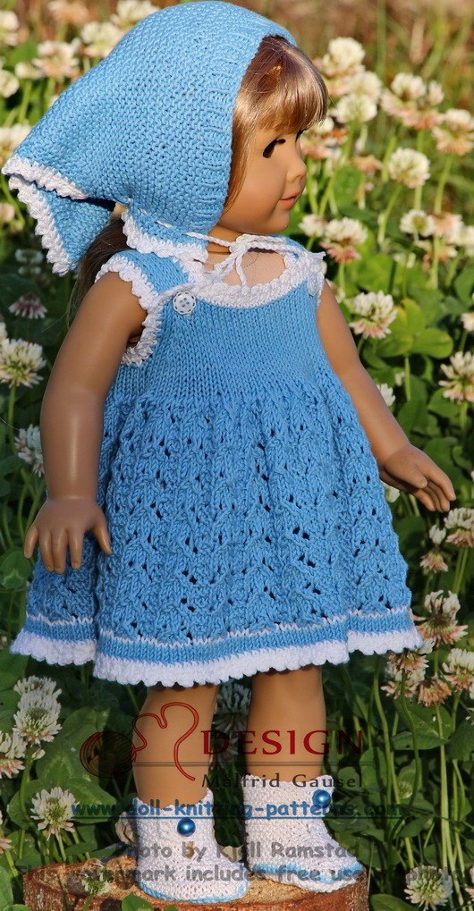 Målfrid Gausel's dolls dress patterns