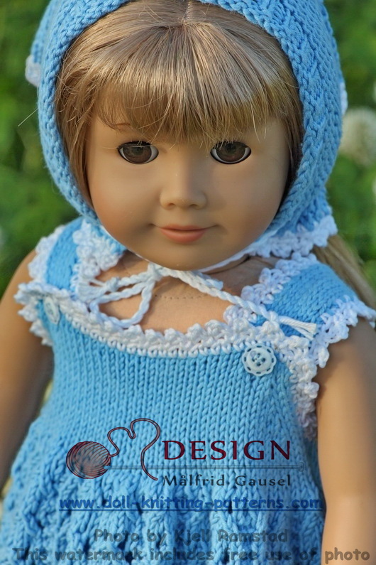 Målfrid Gausel's dolls dress patterns