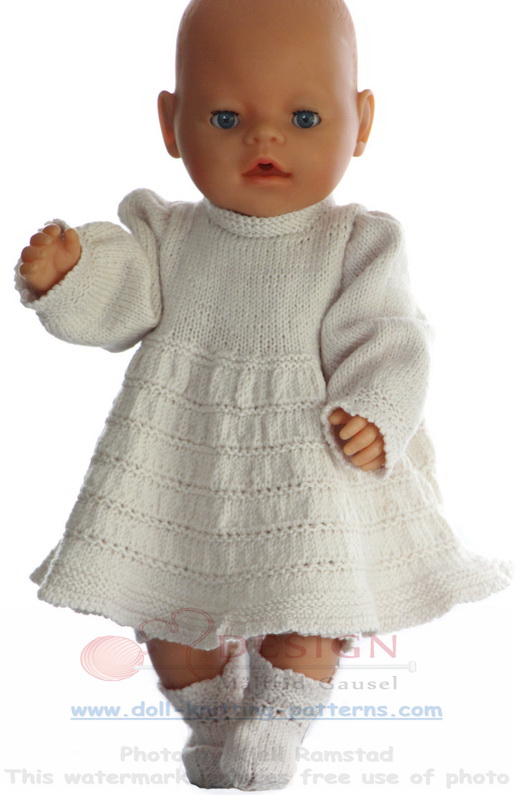 modele tricot pour poupée