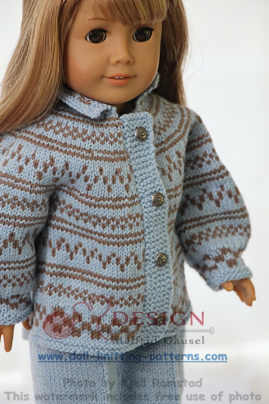 american girl doll sweater knitting pattern