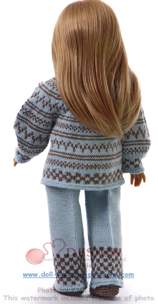 doll sweater knitting pattern