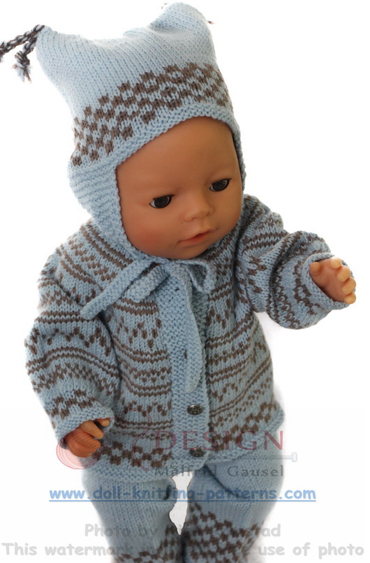 baby born knitting patterns