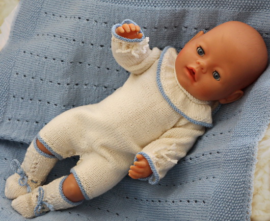 knitting patterns for baby born dolls