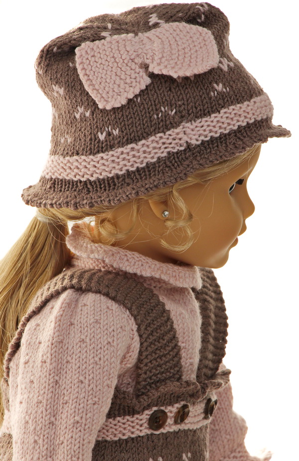 dolls clothes knitting patterns