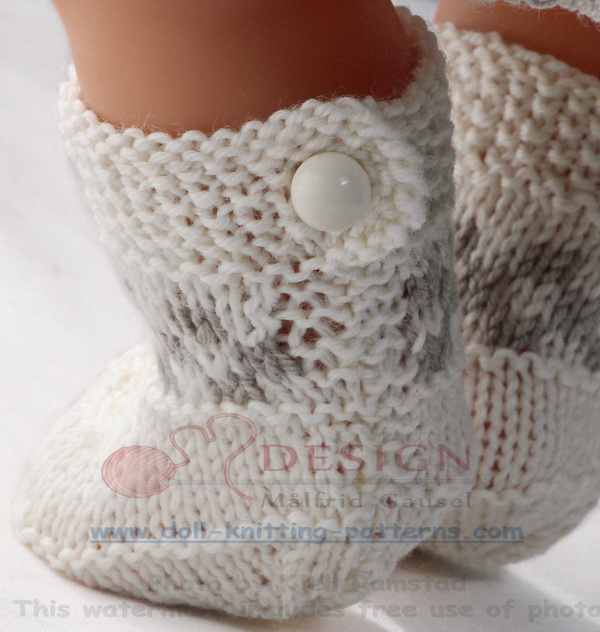 Modele tricot pour poupee