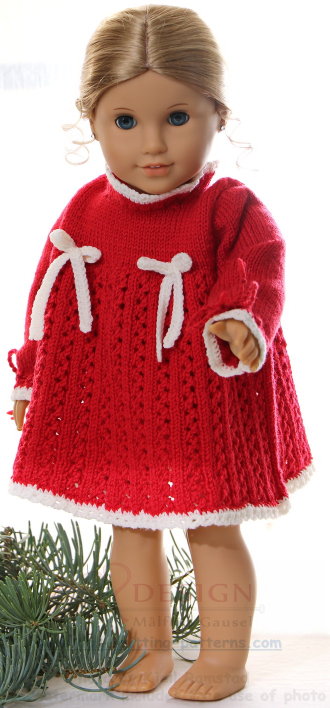 Modele de tricot pour poupee
