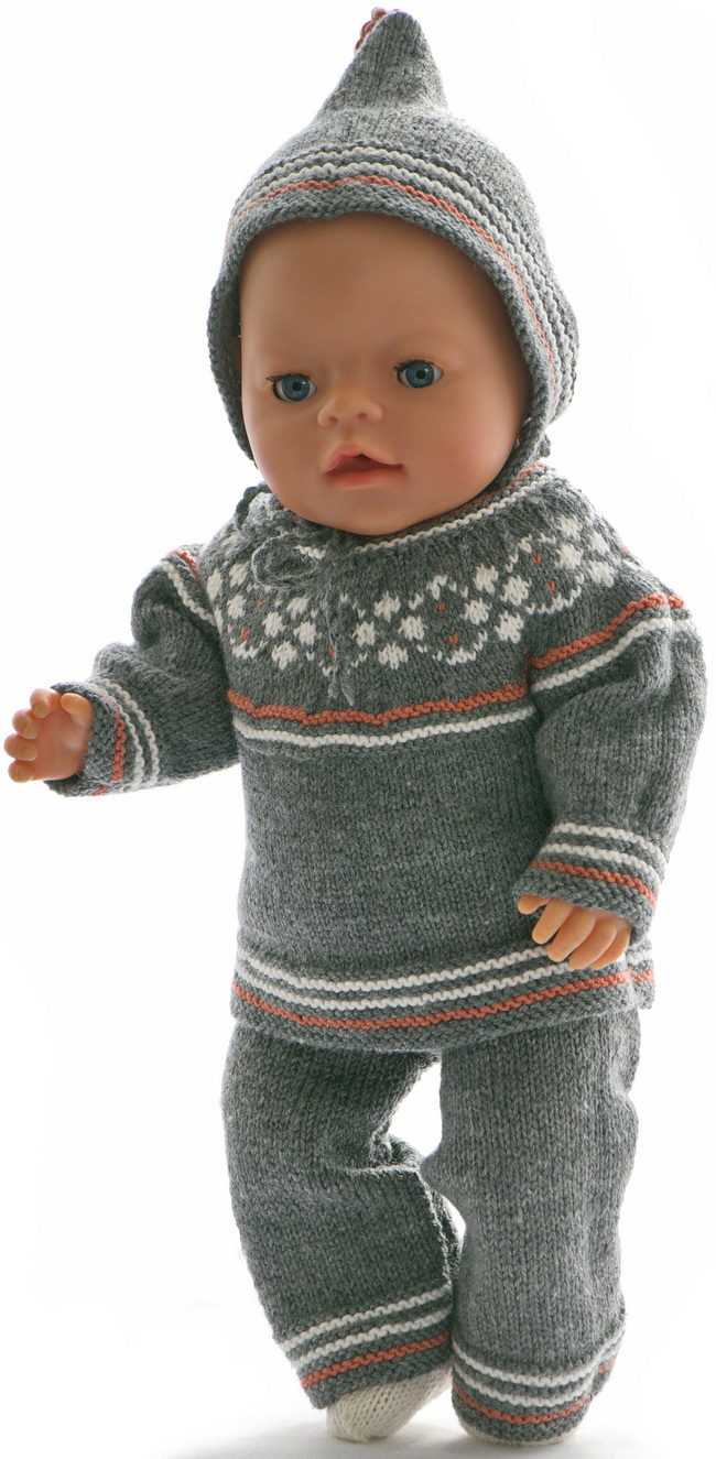 J’espère que vous apprécierez les vêtements et que vous adorerez les tricoter pour votre poupée !