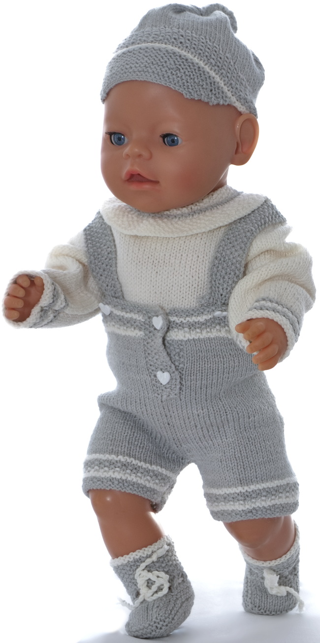 I hope you, too, will fancy these clothes and want to knit them for your dolls.