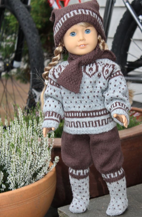 Model 0053 ANDERS - Flotte vinterklær i grått og brunt