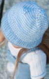 Lovely doll knitting pattern to your Baby born