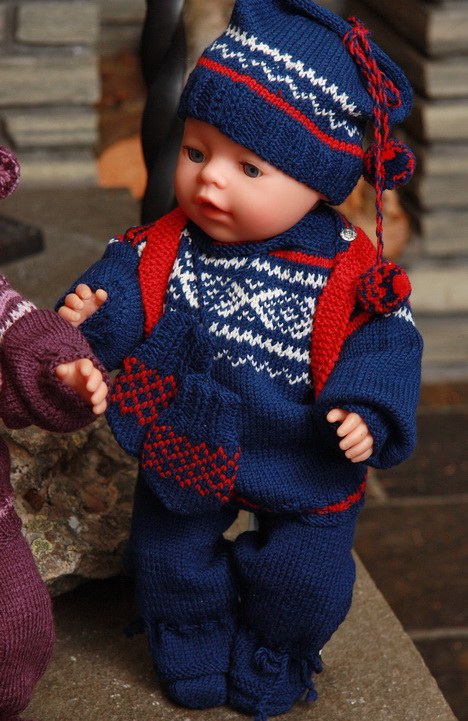 MARIUS - Lovely Doll Knitting Sweater Pattern of the Year