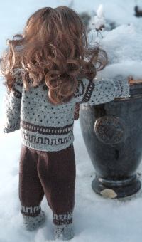 Model 0053 ANDERS - Flotte vinterklær i grått og brunt.