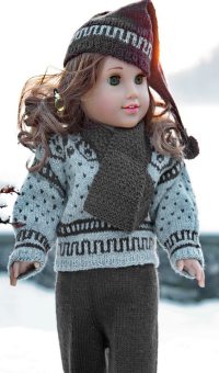 Model 0053 ANDERS - Flotte vinterklær i grått og brunt