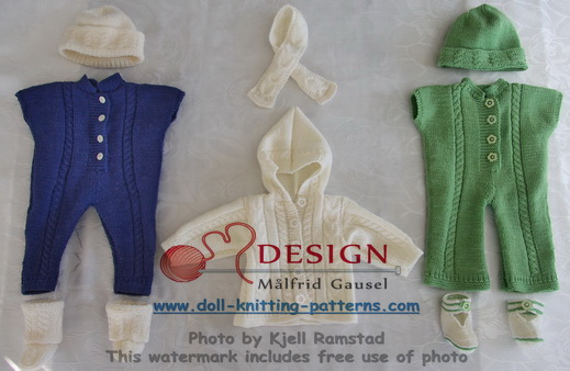 Knitting Patterns for Dolls Clothes