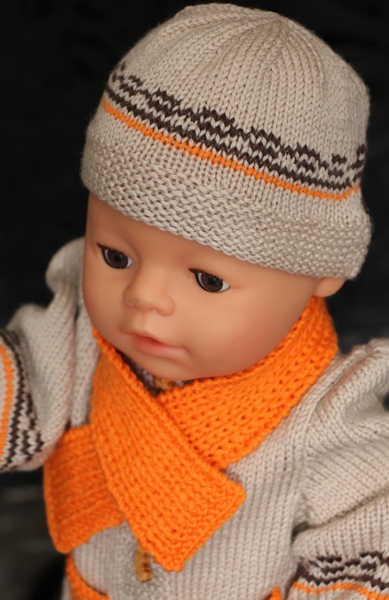 Strikkeoppskrifter Baby born